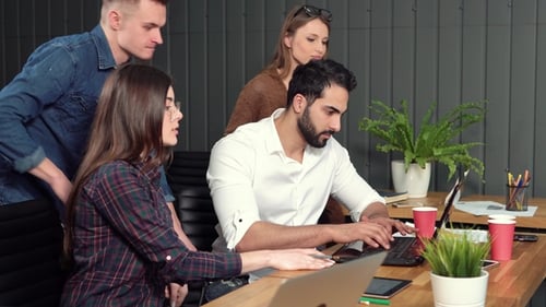Colleagues Help the Apprentice