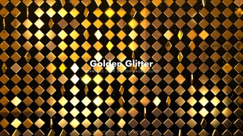 Goldener Glitzer 1