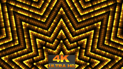 Goldener Hintergrund Kaleidoskop