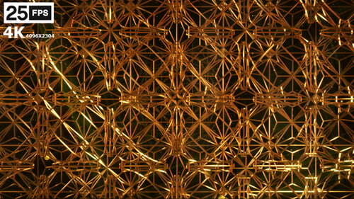 Voronoi Muster 02 4K