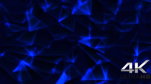 Blue Polygonal Background
