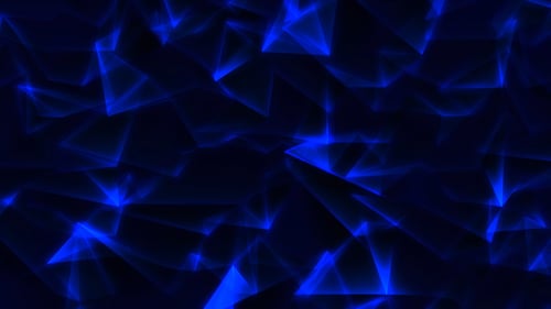 Blue Polygonal Background