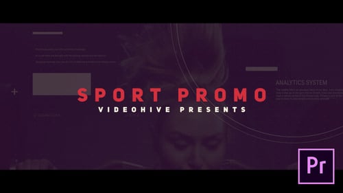 Dynamic Glitch Sport Event Opener