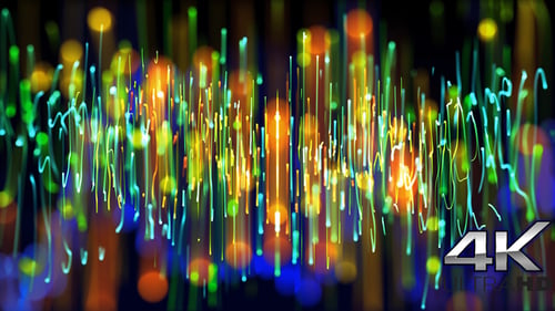 Bucle de fondo de mezcla de colores