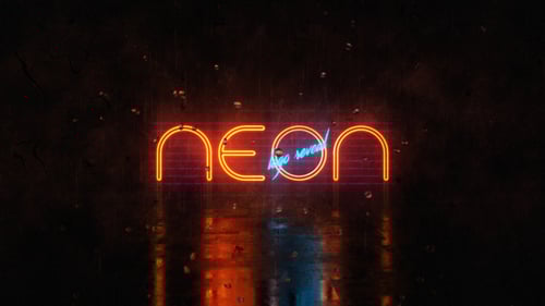 Neon Logo Reveal