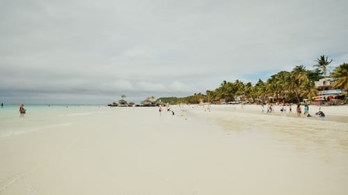 Boracay Philippines, White Beach From the Water