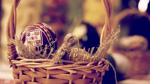 Painted Hand-made Easter Eggs