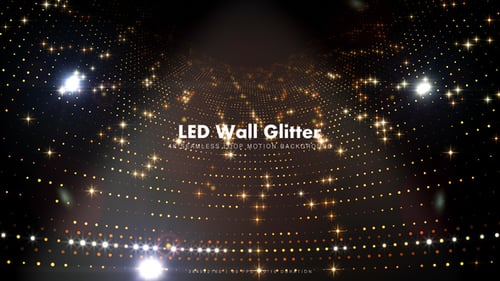 LED Wall Glitter