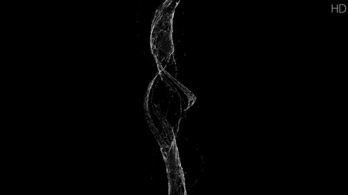 Dynamic Fluid Water Splash Transition Element