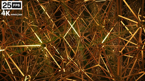 Voronoi Muster 06 4K