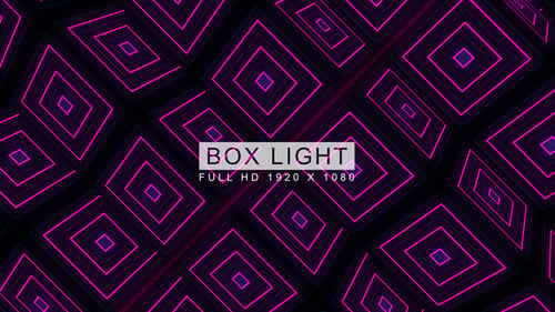 Box Light VJ Loops Background