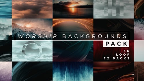 Worship Backgrounds Pack