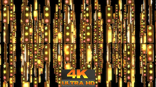 Golden Flare Background