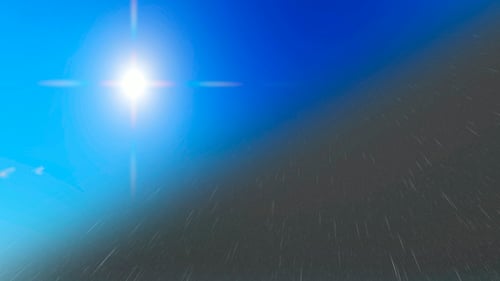 Sky Time Lapse: From Sunny to Overcast and Rainy