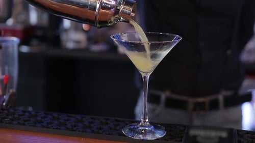 Coctail Bar Party Alcohol Drink in the Glass, Liquid, Good Night