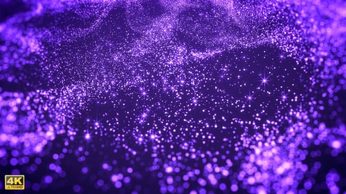 Elegant Sparkling Glitter Particle Effects Background Loop