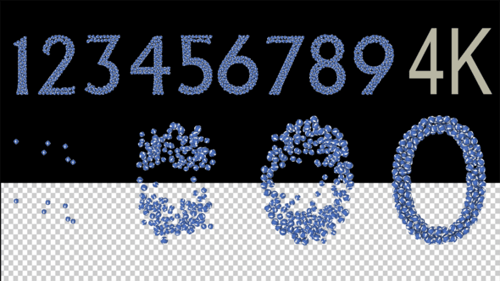 3d Balls FaceBook Numbers
