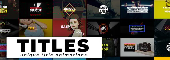 Creative Titles - Auto Resizing Titles And Lower Thirds