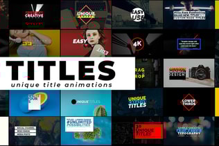 Creative Titles - Auto Resizing Titles And Lower Thirds