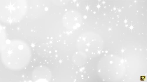 Elegant Glittering Particles and Bokeh Lights Motion Background