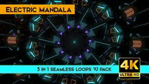 Electric Mandala Vj Loops