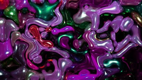 Material liquid animated background