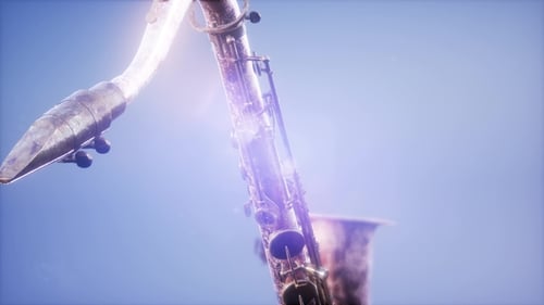 Golden Tenor Saxophone