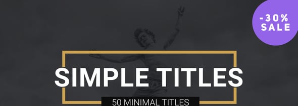 Simple Titles l Lower Thirds