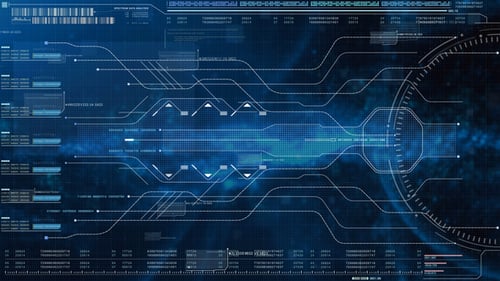 Pantalla frontal de interfaz de usuario de alta tecnología 06