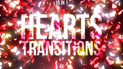 Romantic Heart Particle Transitions and Reveals