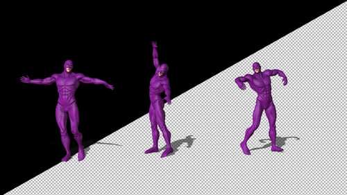 Gay Superhero Dancing