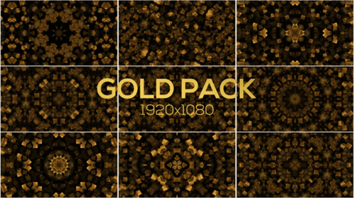 Abstraktes Gold