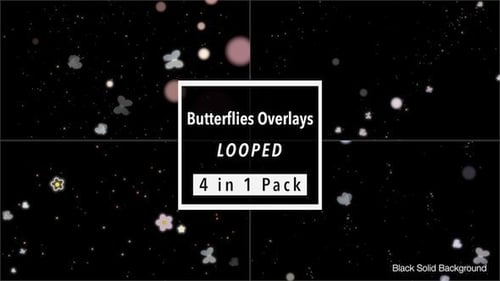 Butterflies Overlays Pack