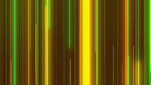 Glowing Vertical Neon Lines Background Loop