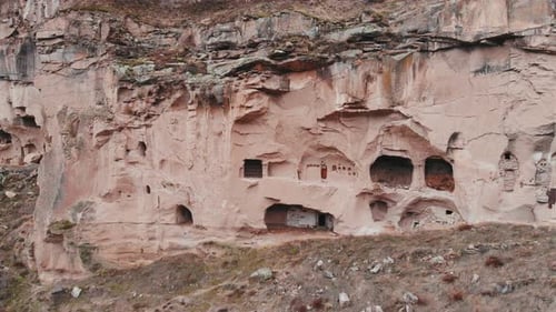 Alte christliche Kirchen in den Felsen von Kappadokien. Türkei.