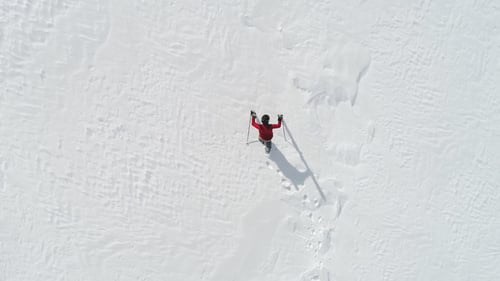 Walking On Snow