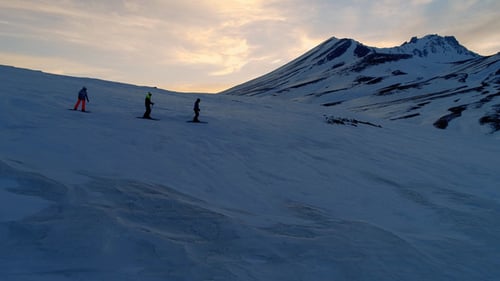 Group Skiers