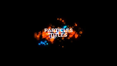 Particles Text Presets