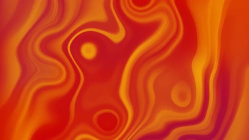 Orange color Liquid Waves