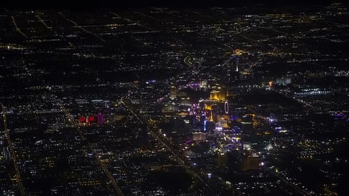 Au-dessus de Las Vegas