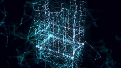 Paper Bag Hologram Close Up 4k