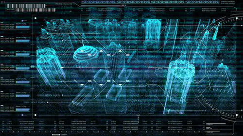 Futuristic User Interface HUD 01