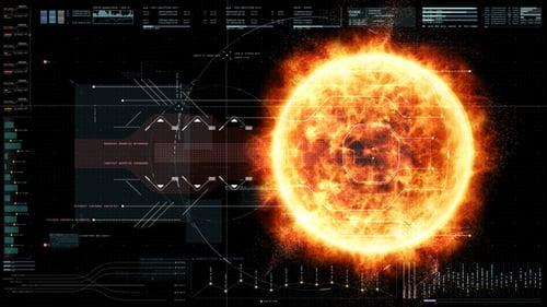 Futuristic User Interface HUD 07