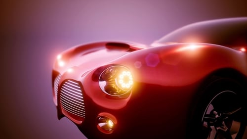 Fahrgestell mit Motor