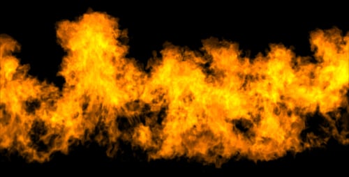 Rising Fire Flame Transition Element