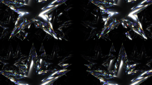 Luxury Diamond Stars Animated Background Loop