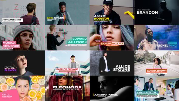 Clean Lower Thirds Pack