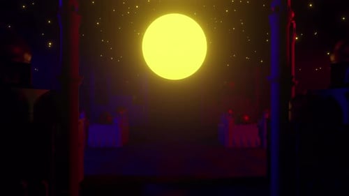 Masjid Nacht 02 4k