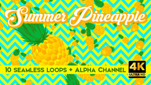 Pack de boucles Vj Ananas d'été