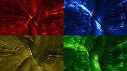 Dynamic Glowing Geometric Lines Abstract Background